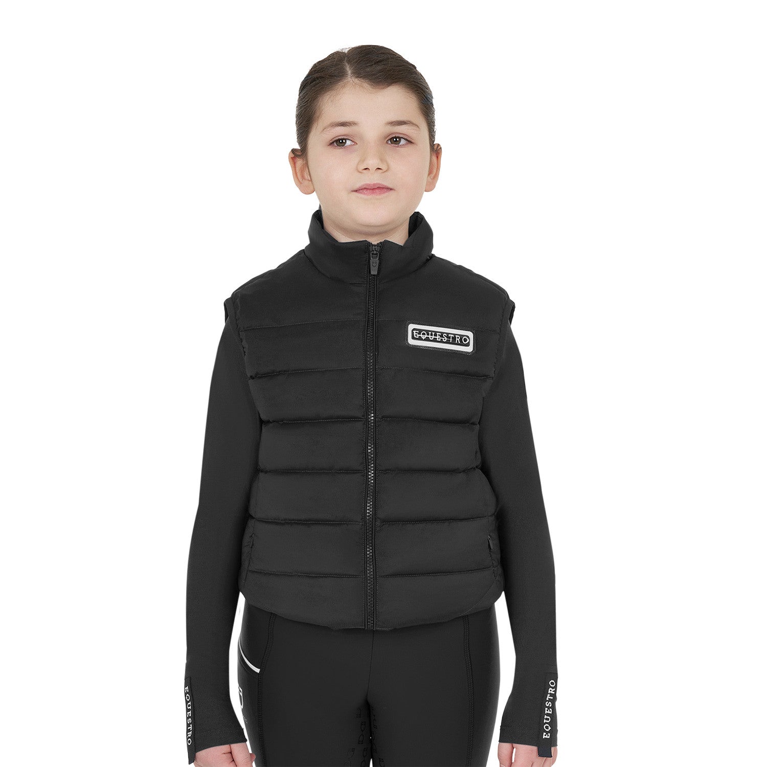 Girls' technical nylon vest
