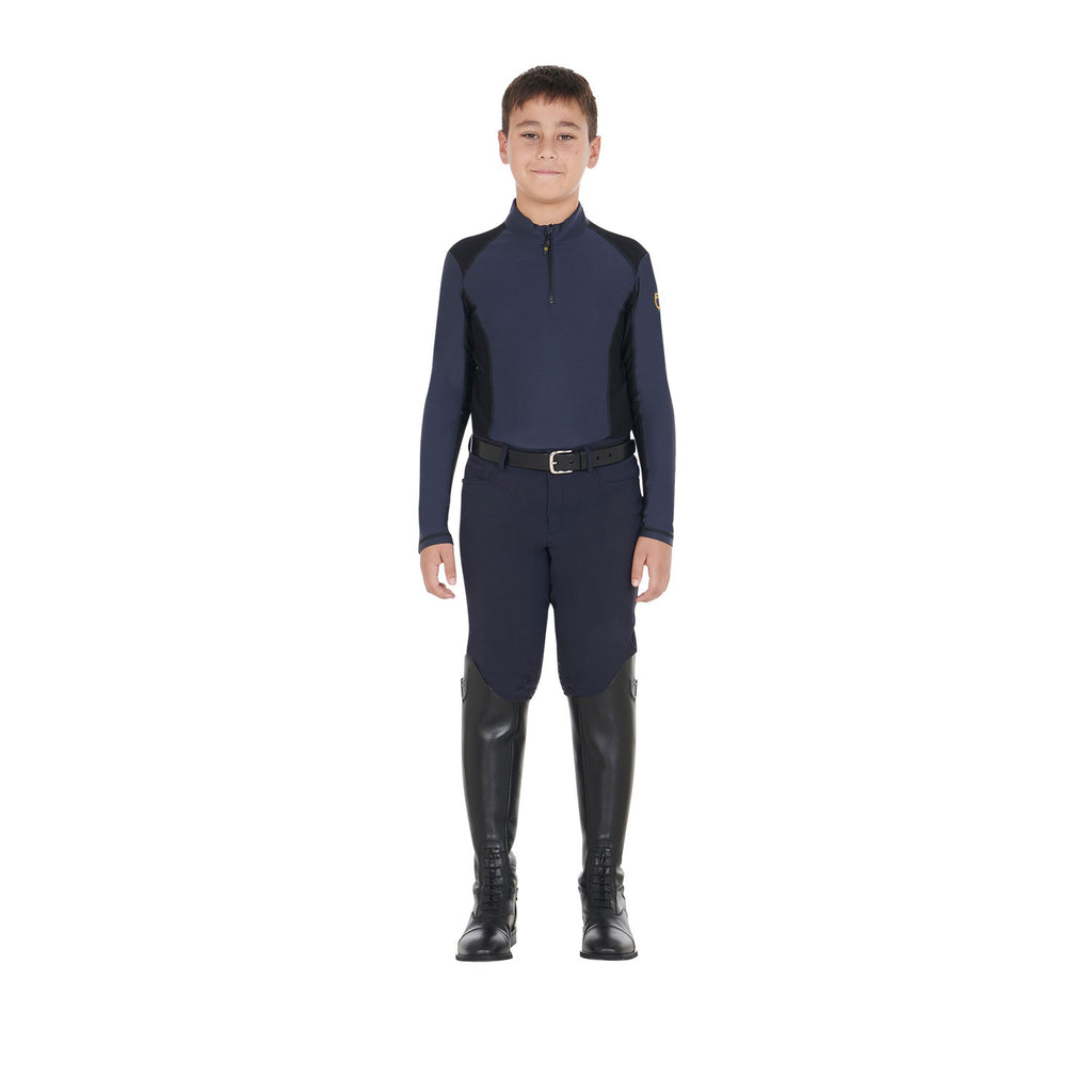 Boys' training base layer in technical fabric