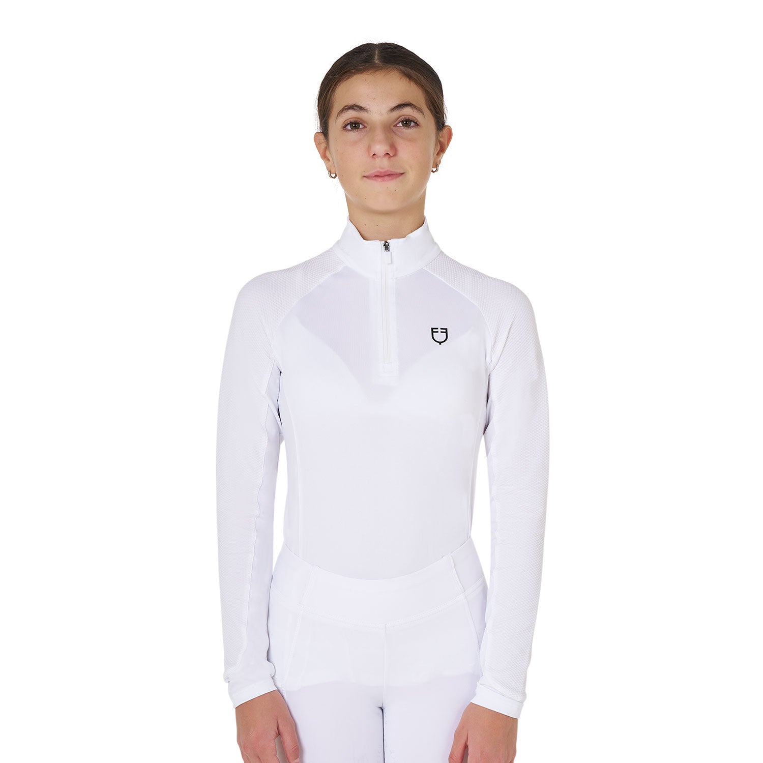 Equestro Kids' unisex base layer in technical fabric