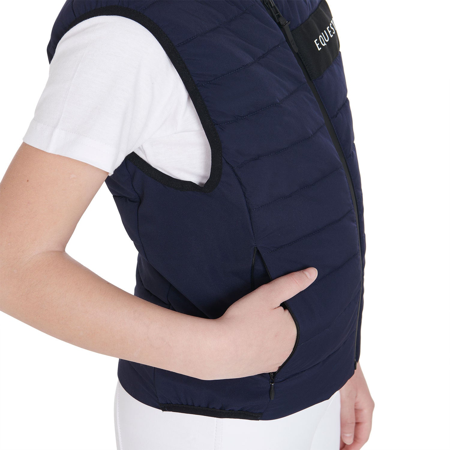 Kids' vest in technical fabric