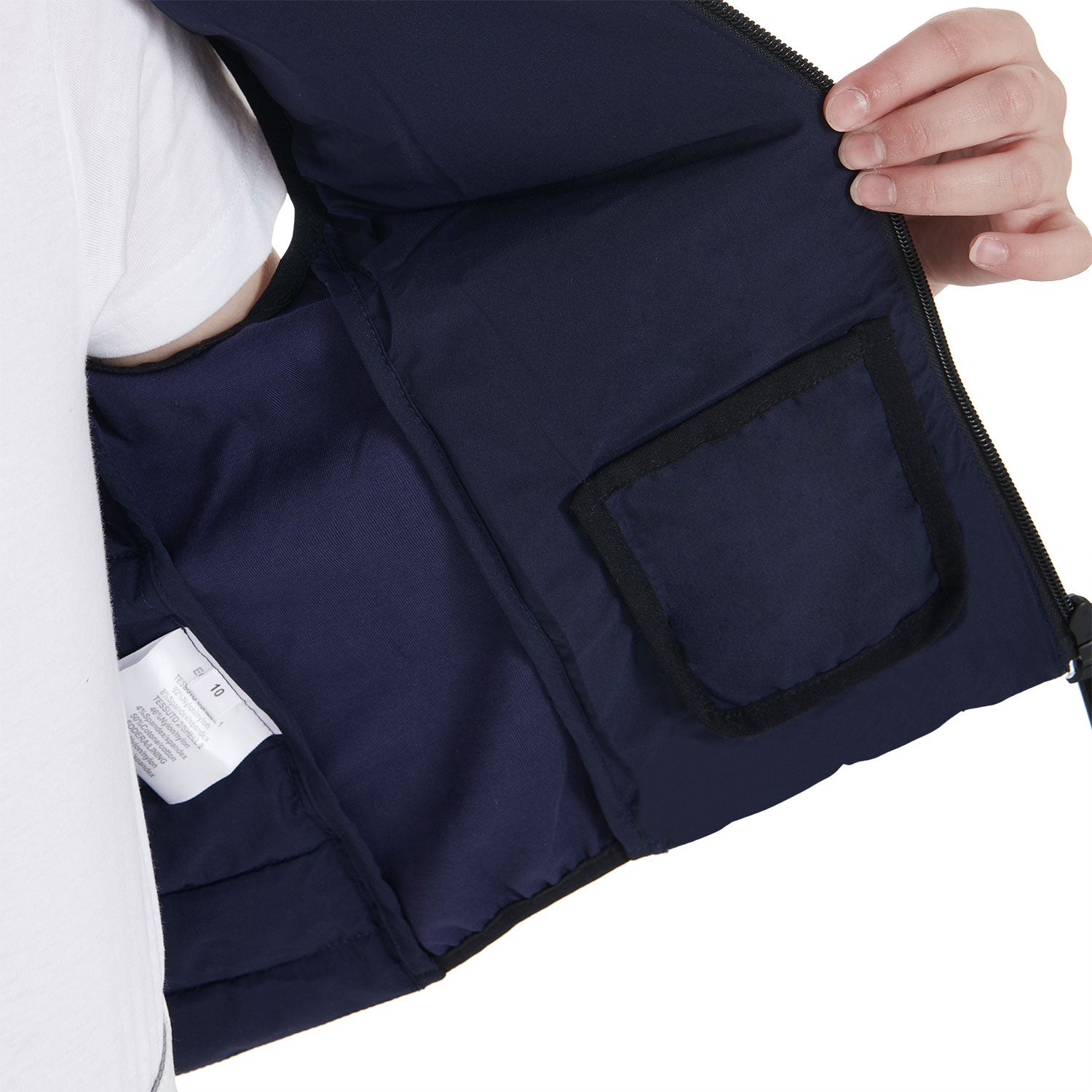 Kids' vest in technical fabric