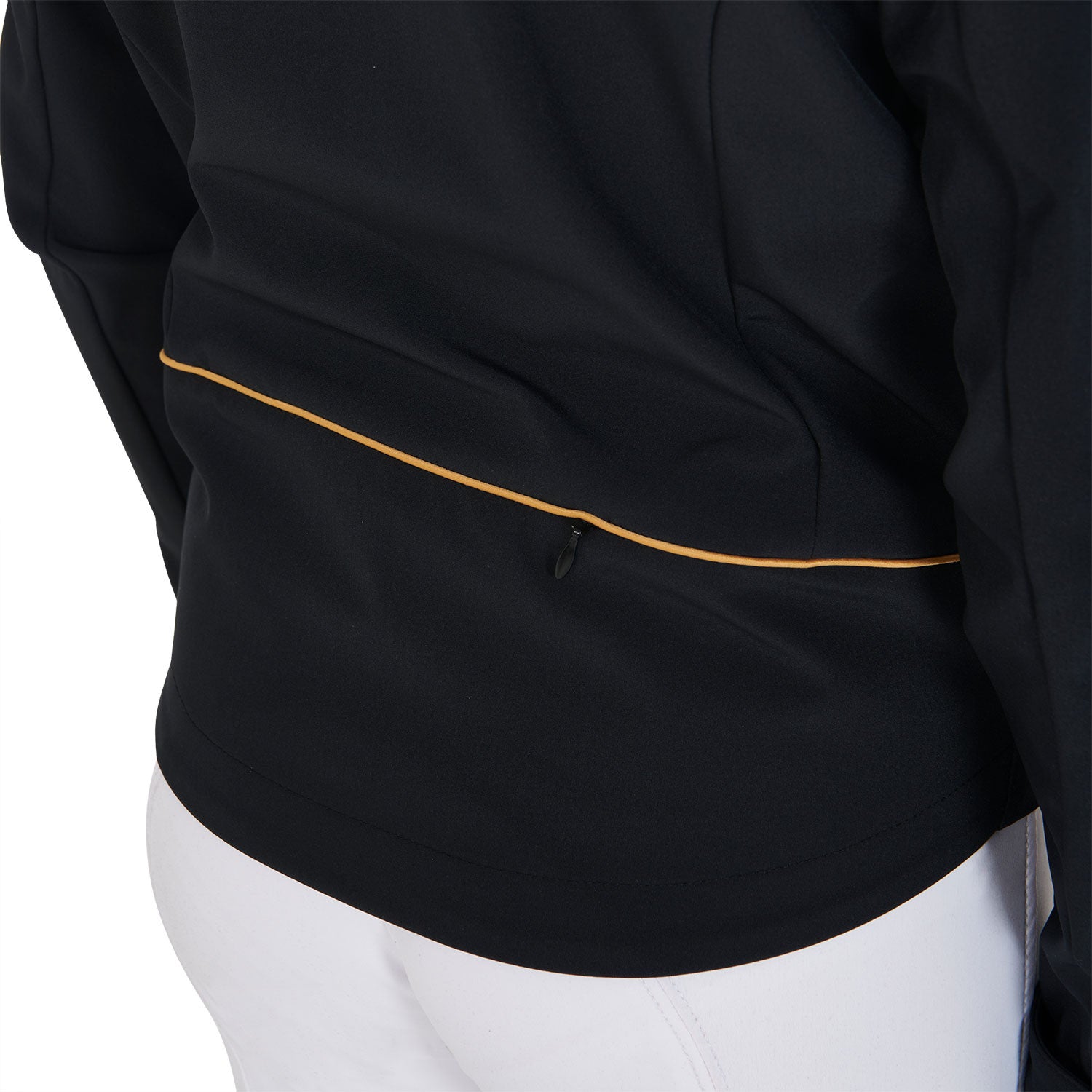 Kids' slim fit softshell jacket in technical fabric