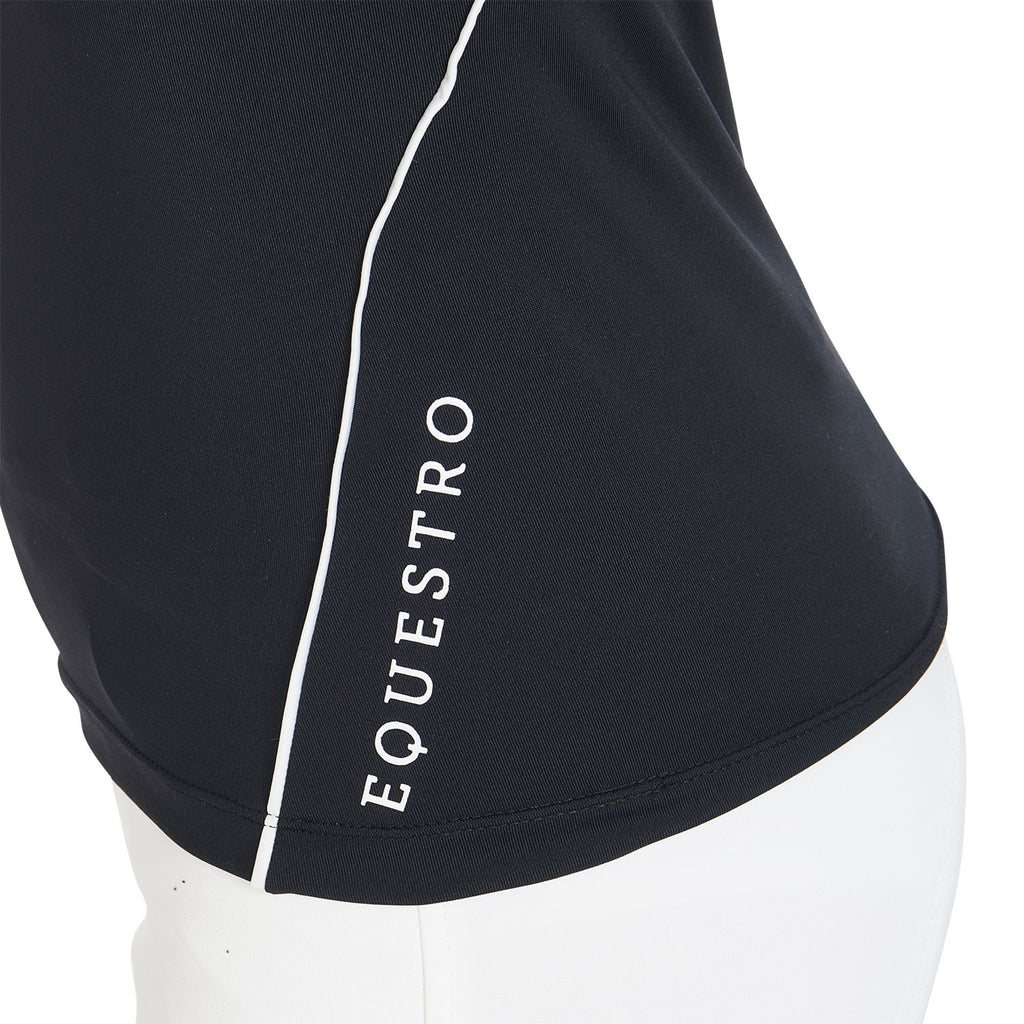 Kids' slim fit training polo shirt high performance