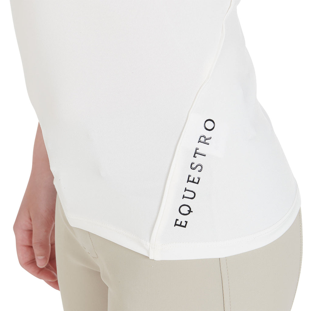 Kids' slim fit training polo shirt high performance