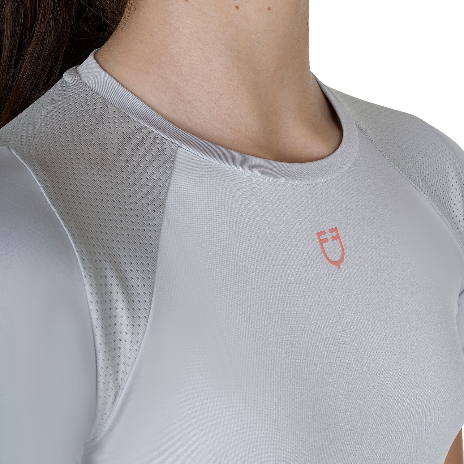 Kids' training t-shirt in technical fabric