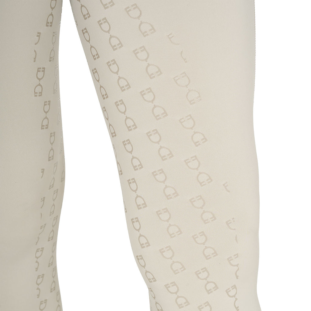 Girls' slim fit grip leggings with logo