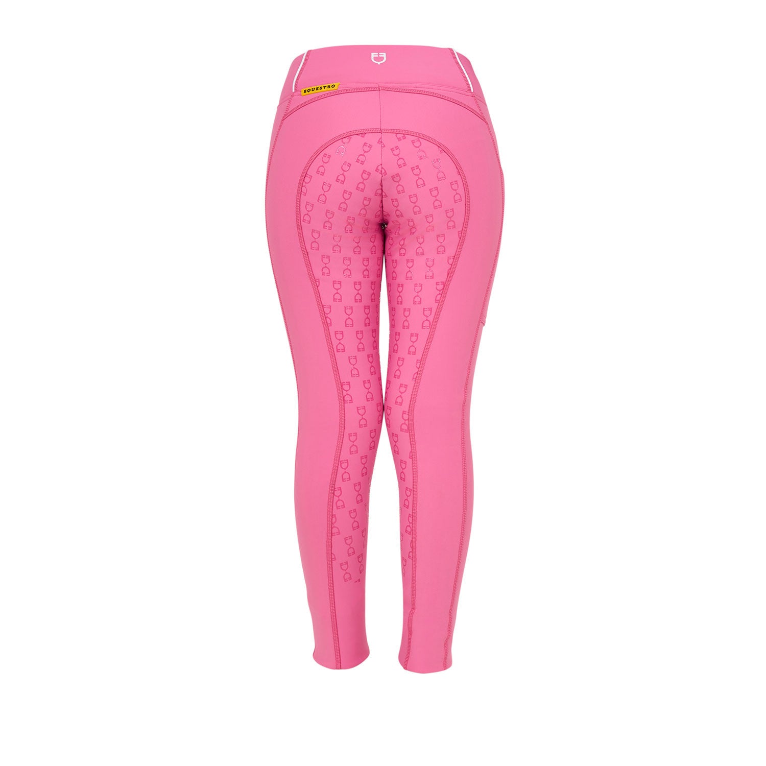 Girls' slim fit grip leggings with logo