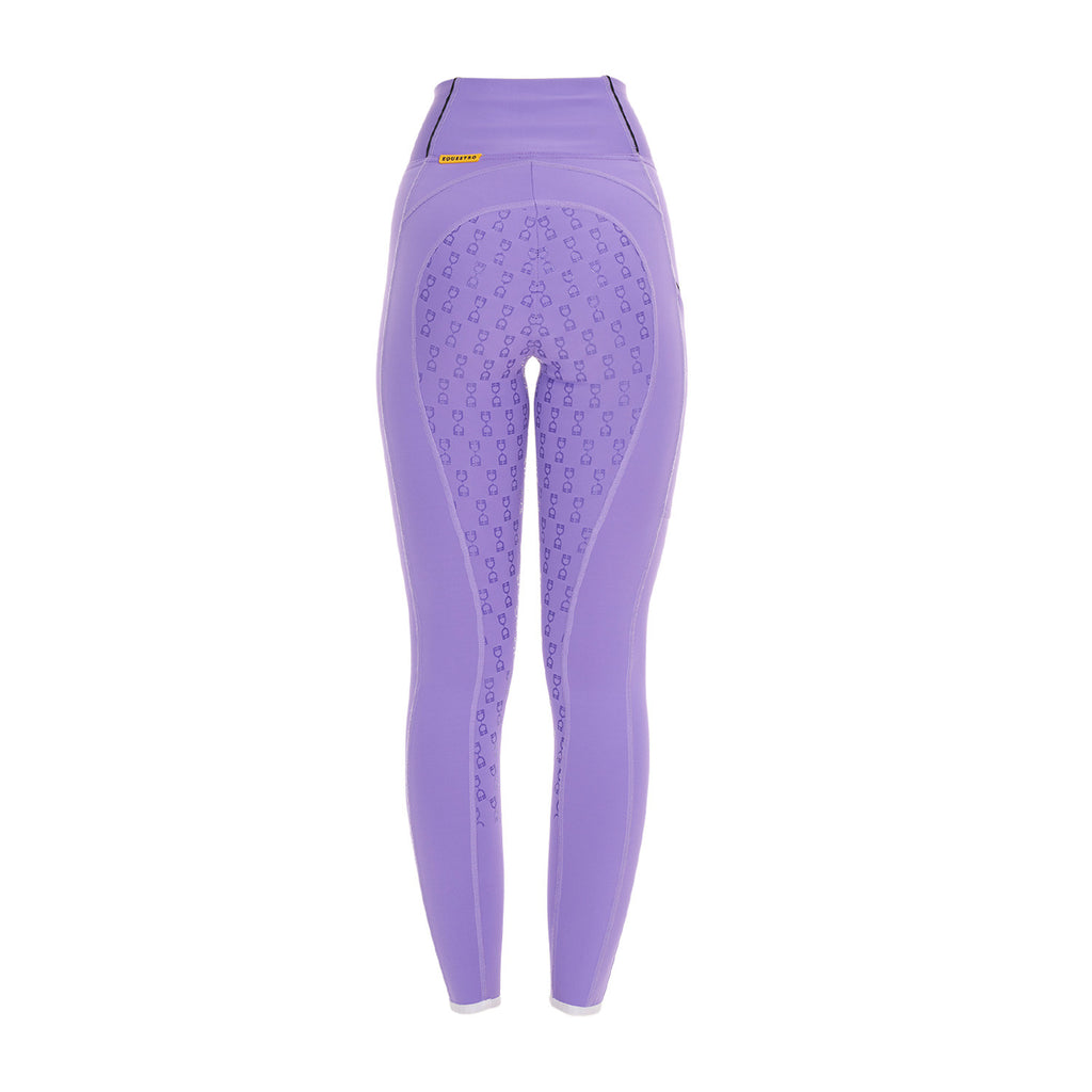 Girls' slim fit grip leggings with logo