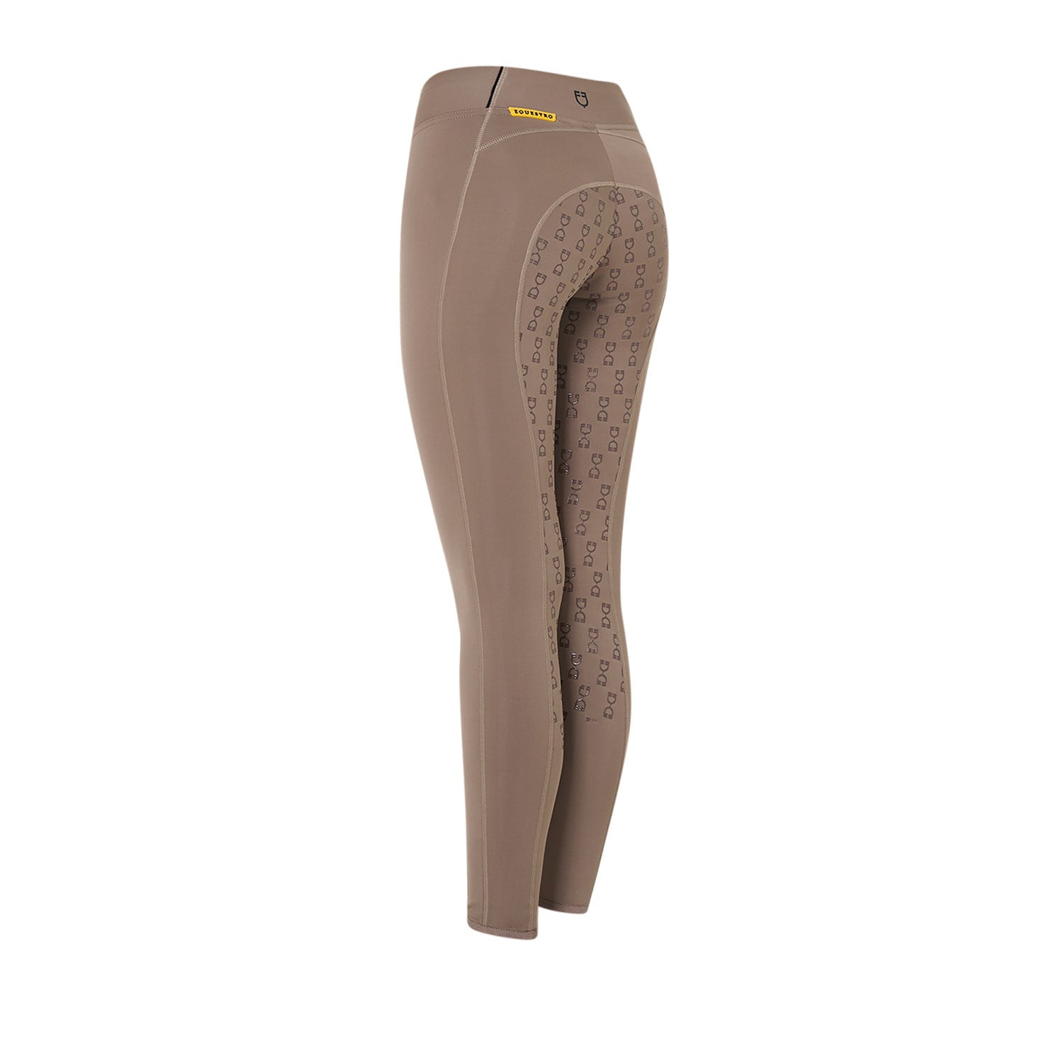 Girls' slim fit grip leggings with logo