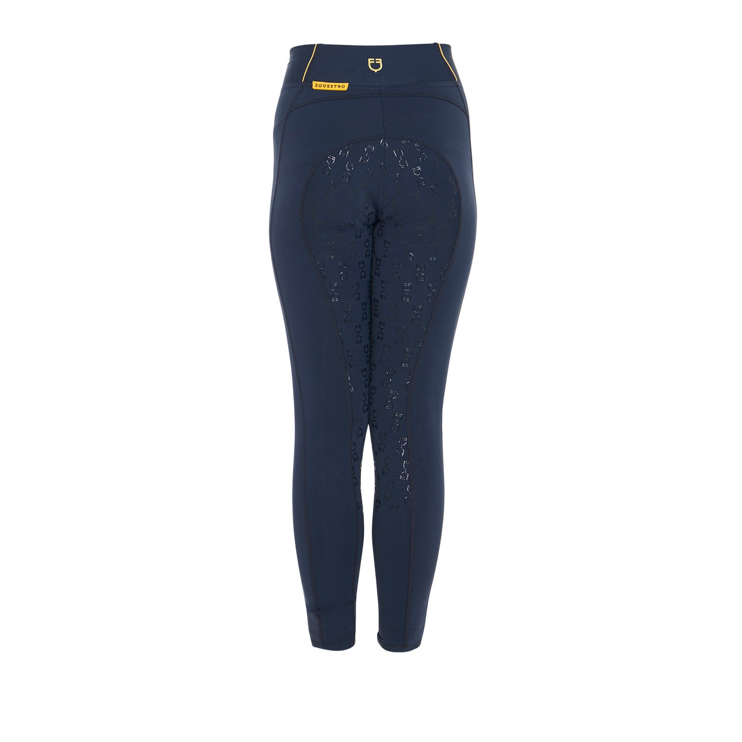 Girls' slim fit grip leggings with logo