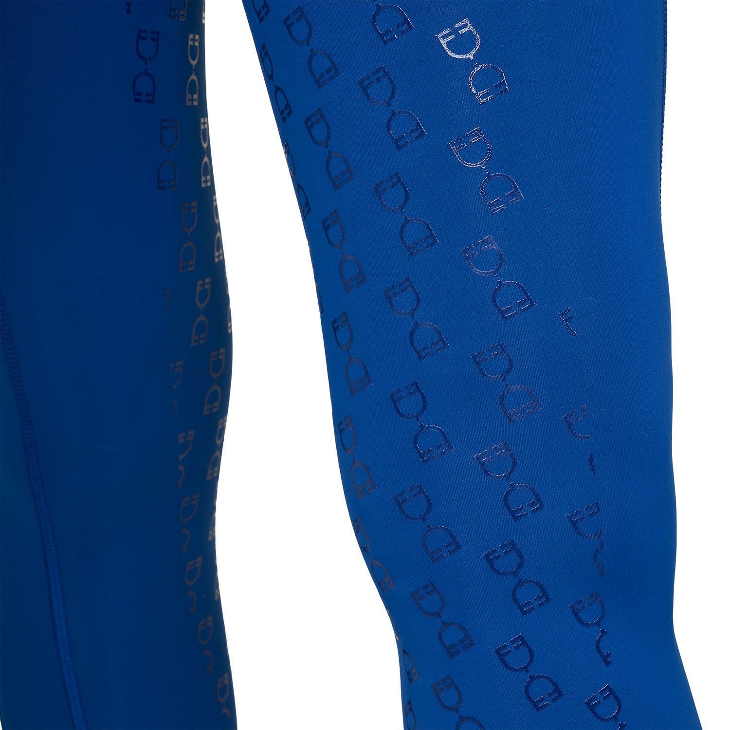 Girls' slim fit grip leggings with logo