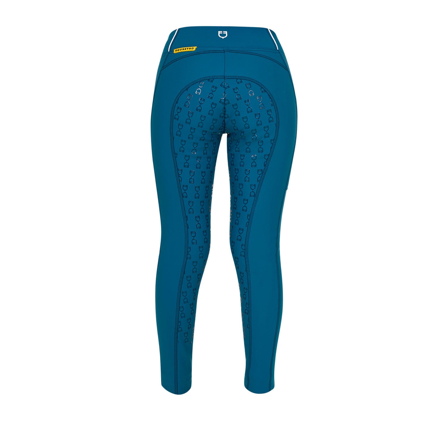 Girls' slim fit grip leggings with logo