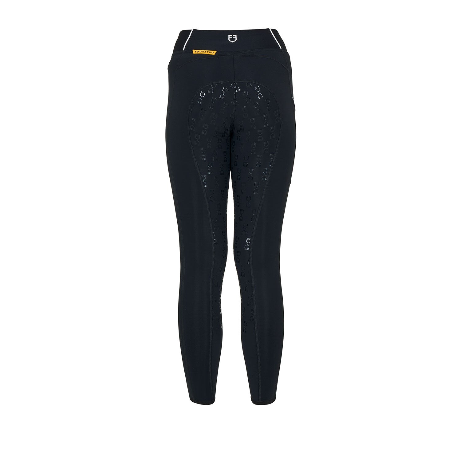 Girls' slim fit grip leggings with logo