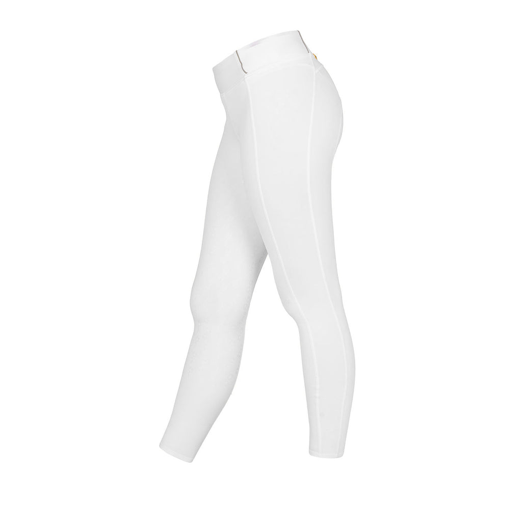 Girls' slim fit grip leggings with logo