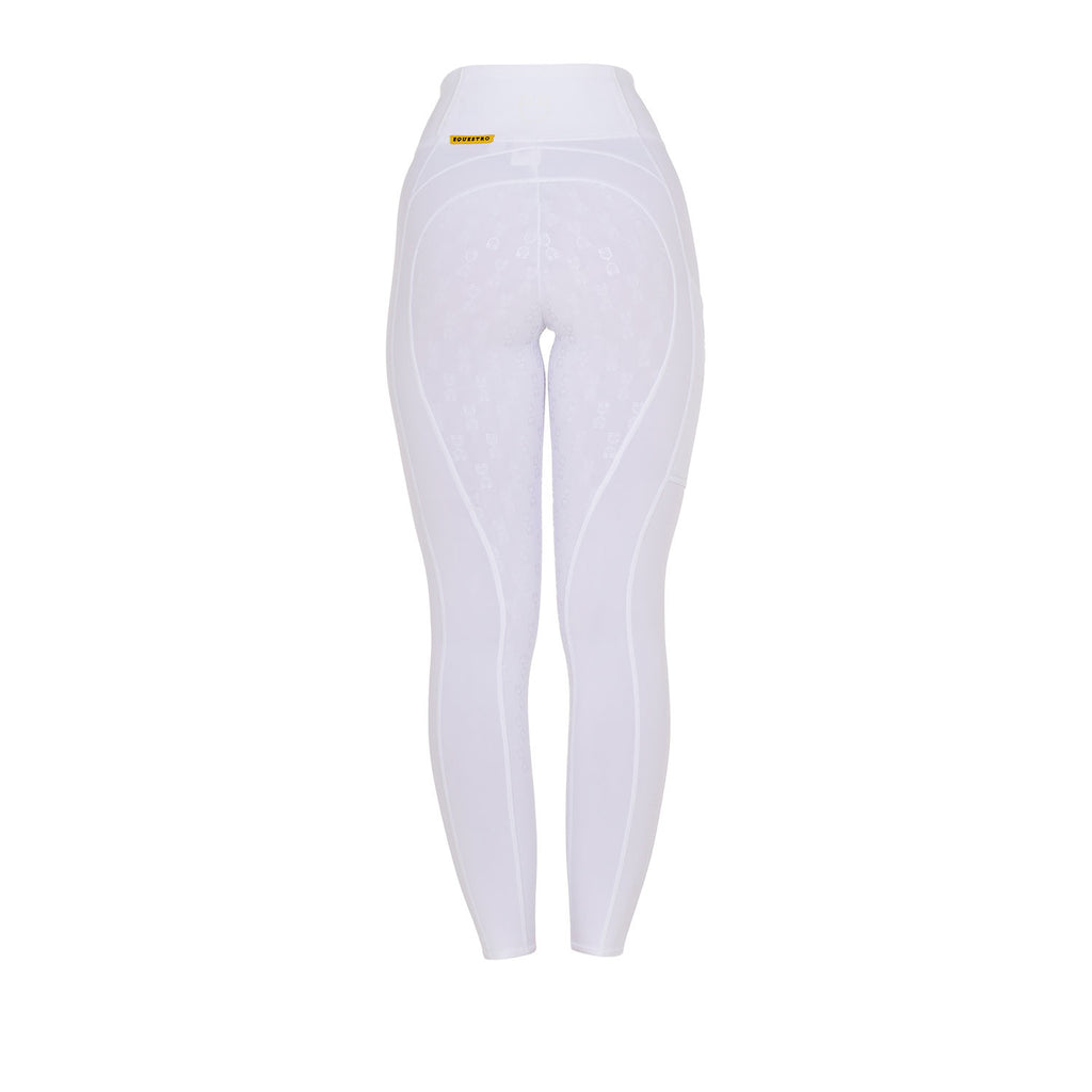 Girls' slim fit grip leggings with logo