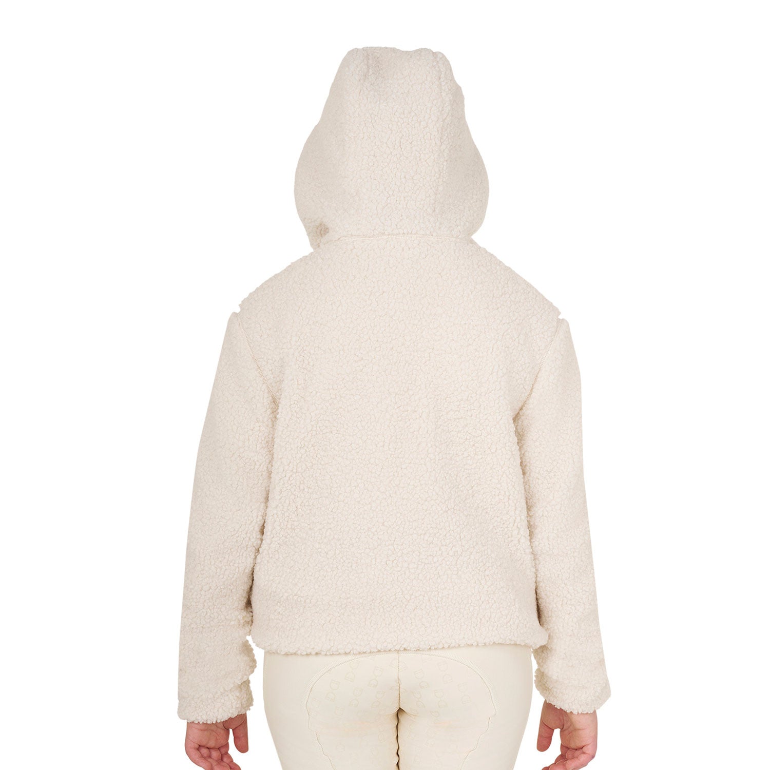 Kids' fleece sweatshirt with front zip