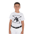 Kids' t-shirt with equestrian print
