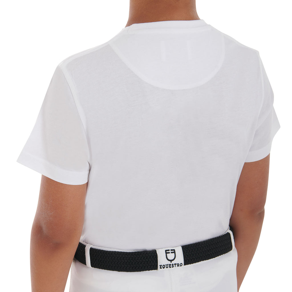 Kids' t-shirt with equestrian print