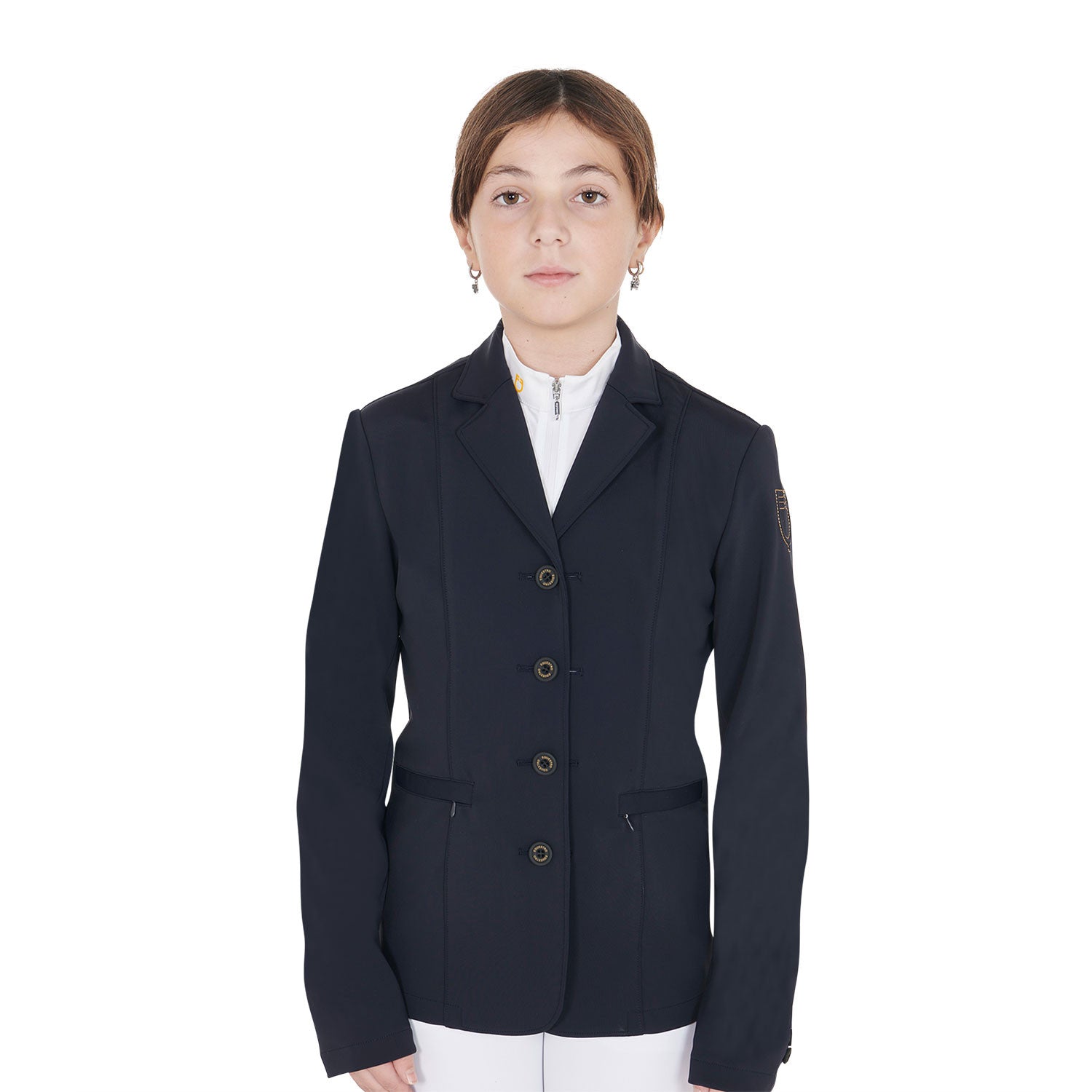 Equestro Kids' jacket with four buttons