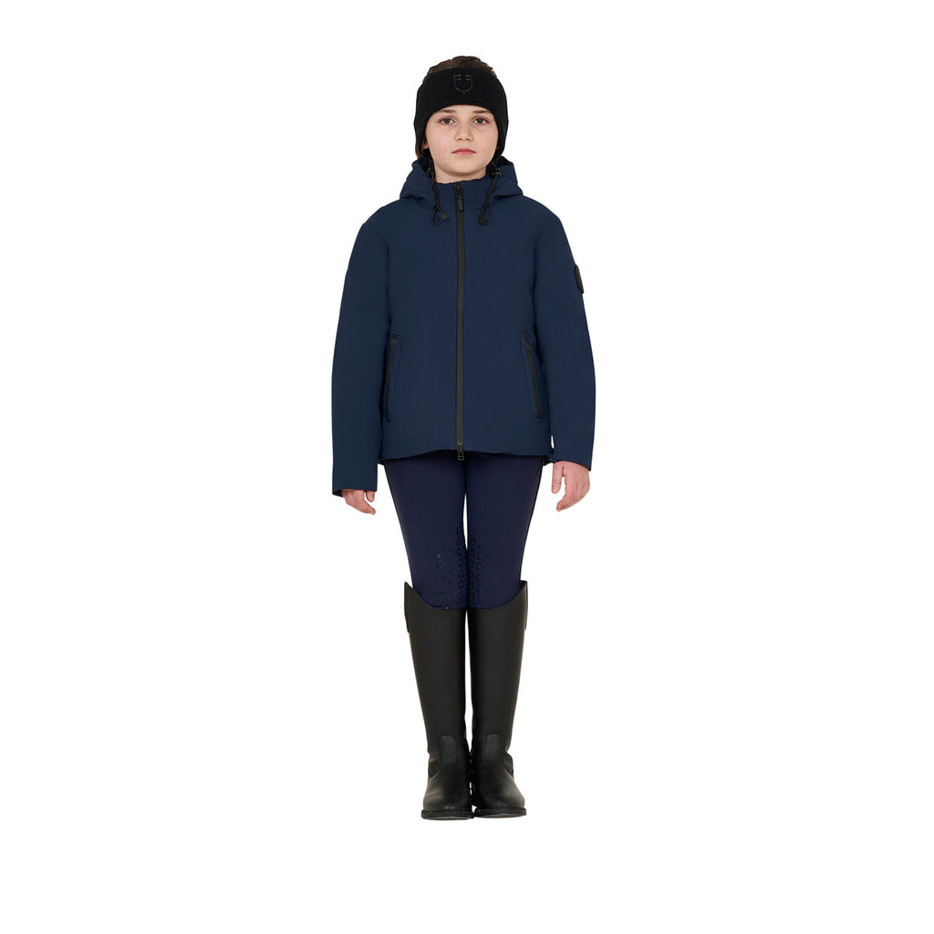 Unisex Kids Waterproof and Windproof Nylon Jacket