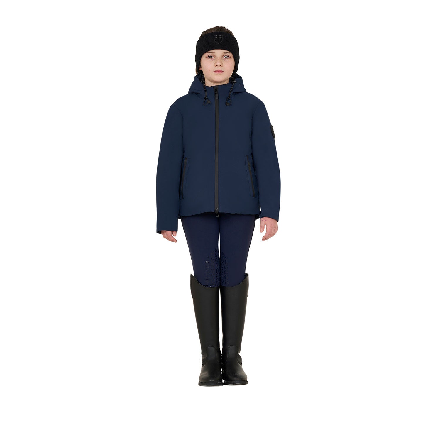 Unisex Kids Waterproof and Windproof Nylon Jacket