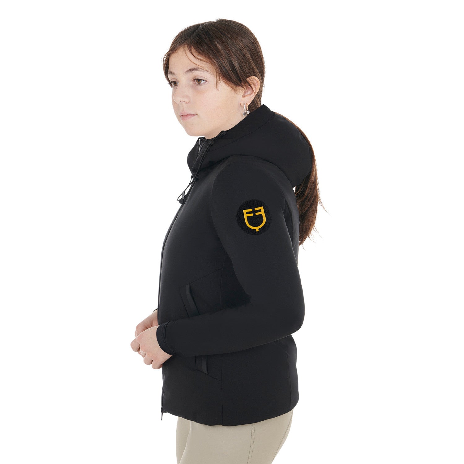 Unisex Kids Waterproof and Windproof Nylon Jacket