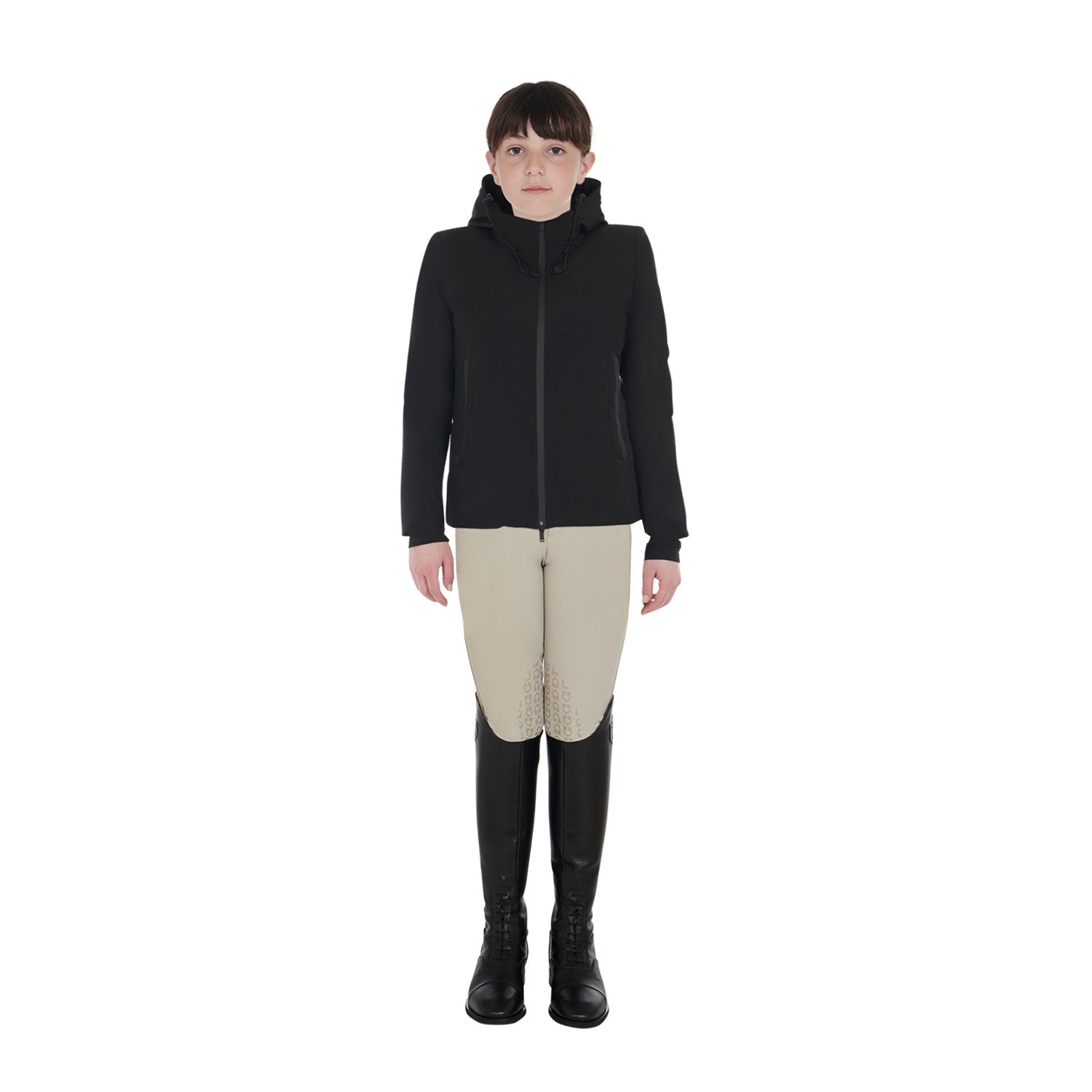 Unisex Kids Waterproof and Windproof Nylon Jacket