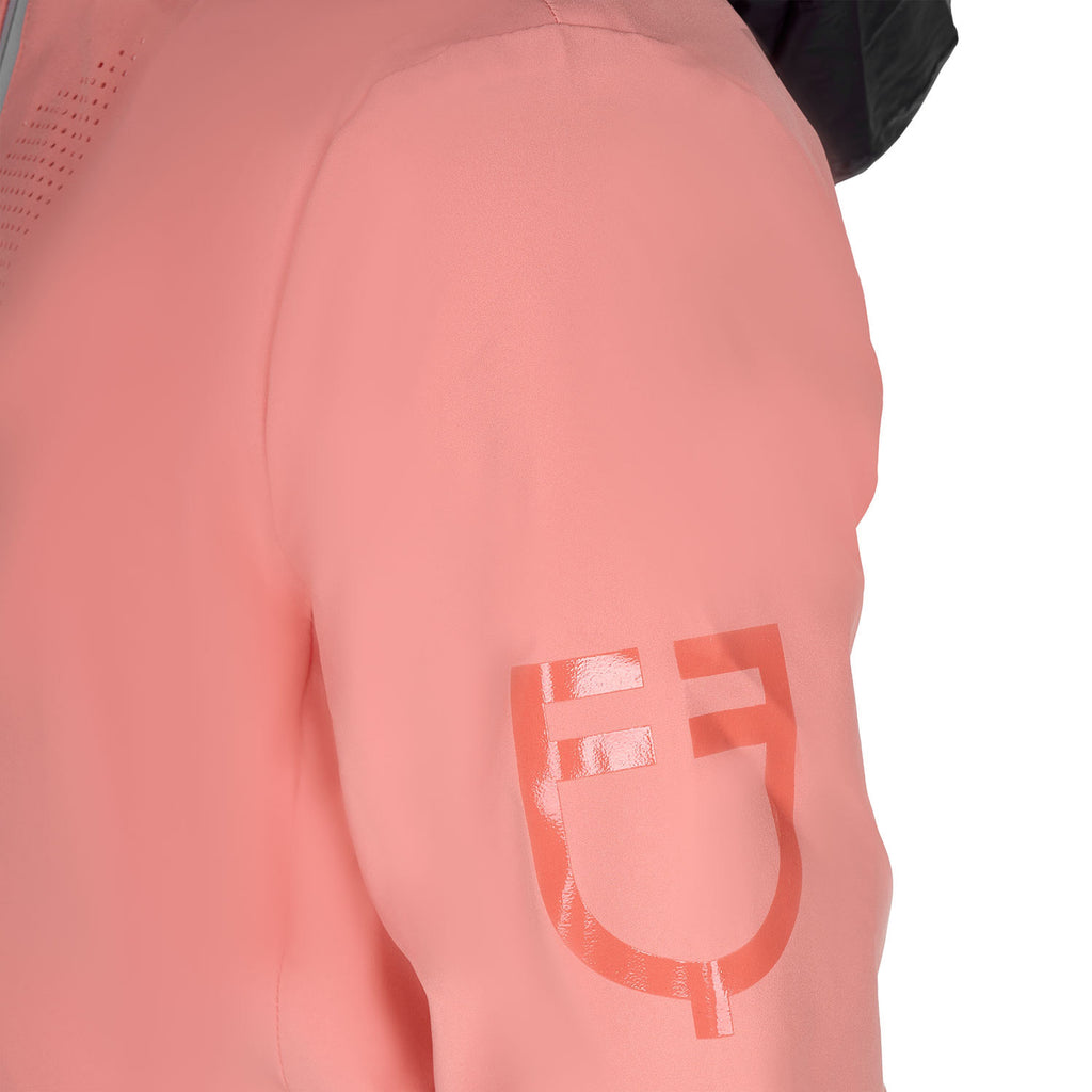 Kids' unisex softshell jacket with back logo