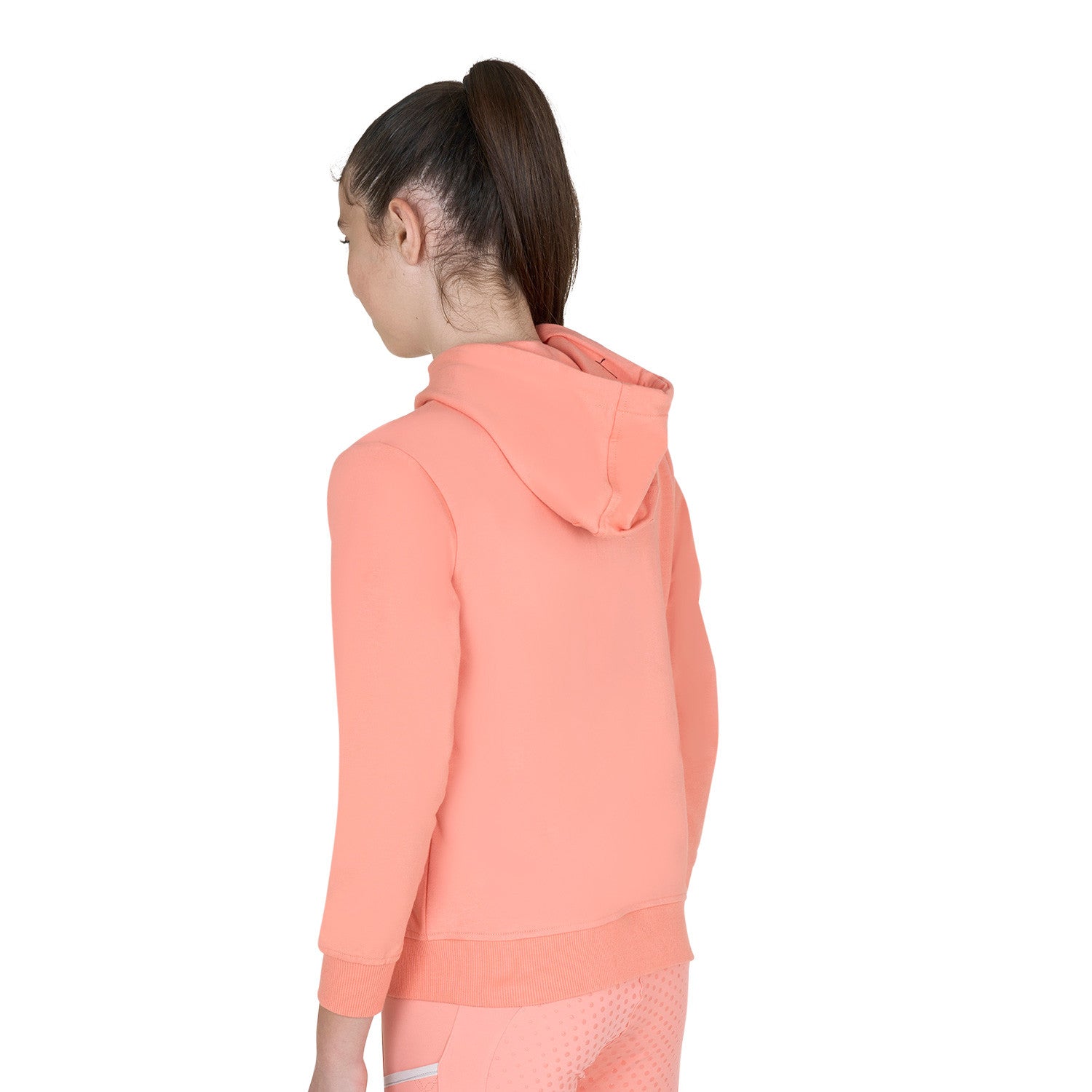 Kids'unisex hooded sweatshirt with front zip