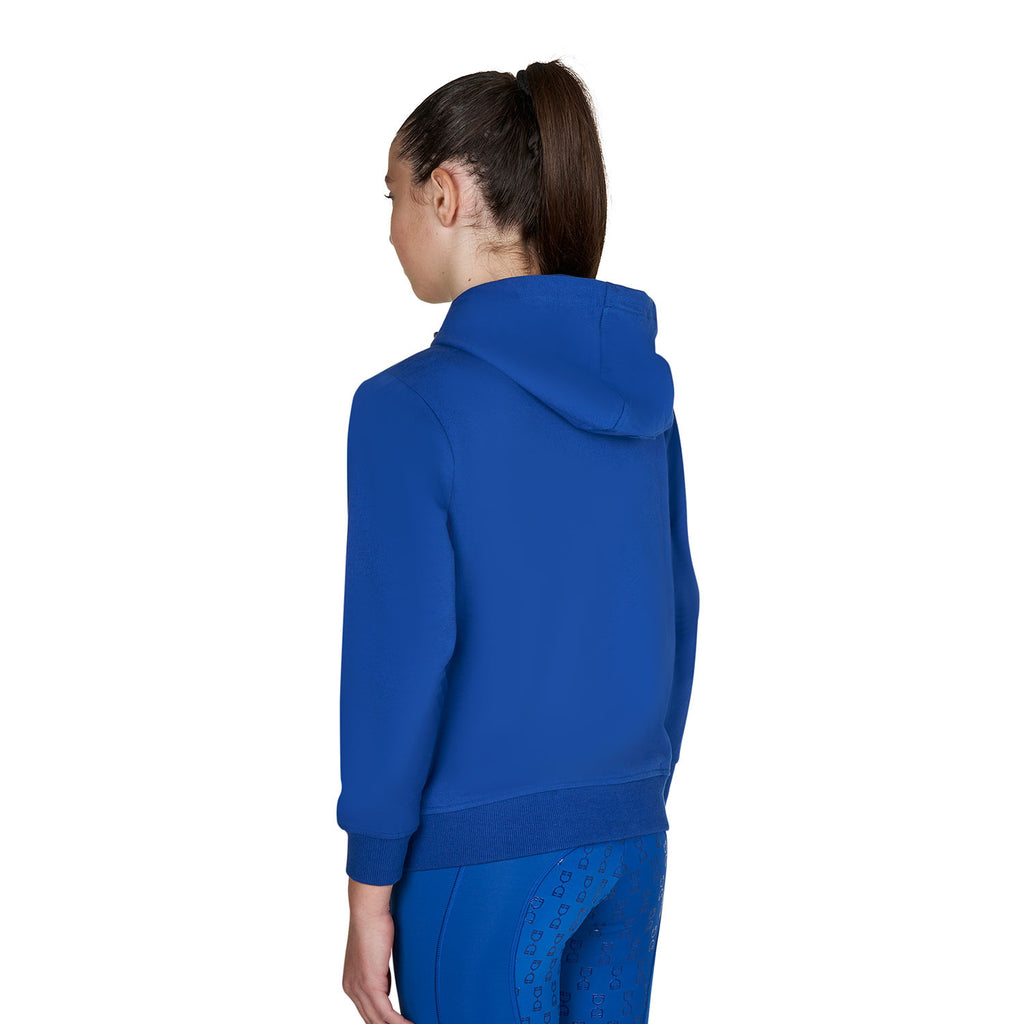 Kids'unisex hooded sweatshirt with front zip