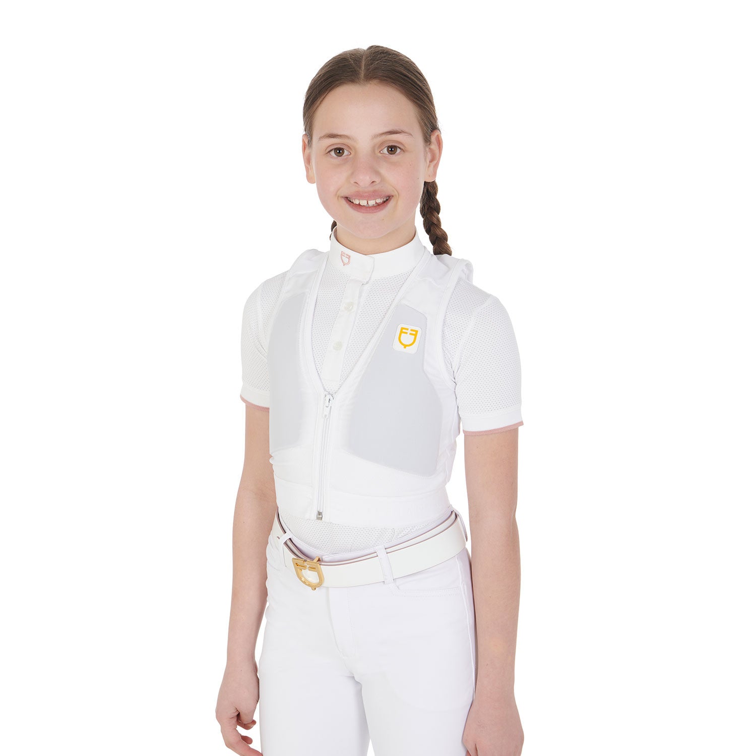 Kids' level 2 back protector with chest padded