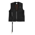 Airbag vest with back protection for kids (over 25 kg)