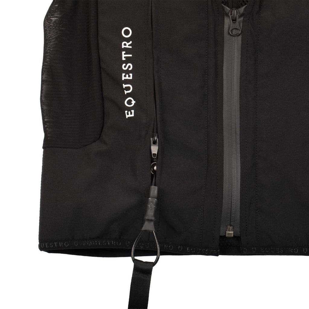 Airbag vest with back protection for kids (over 25 kg)