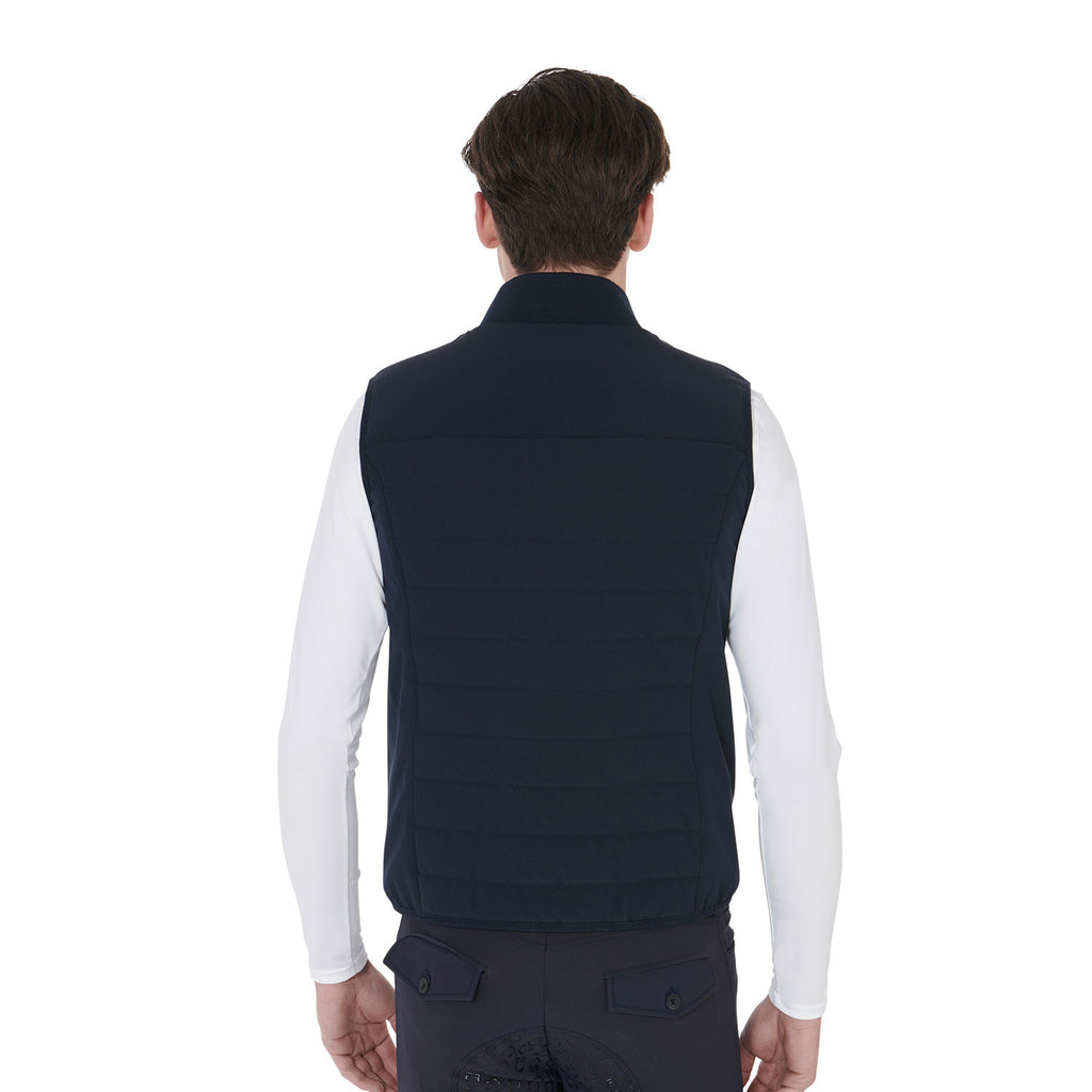 Men's vest in breathable technical fabric
