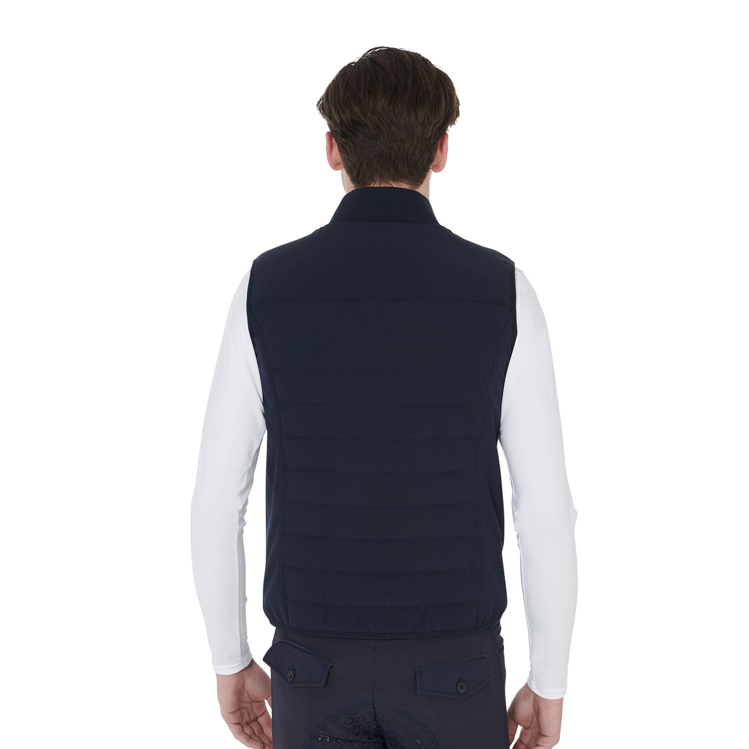 Men's vest in breathable technical fabric