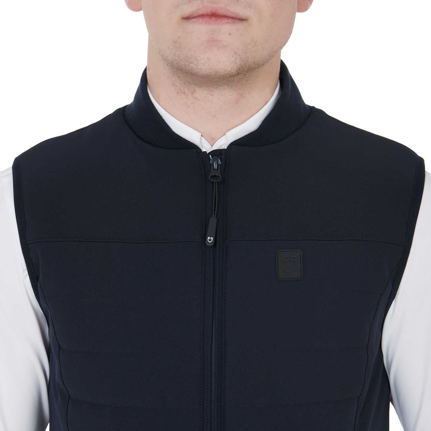 Men's vest in breathable technical fabric