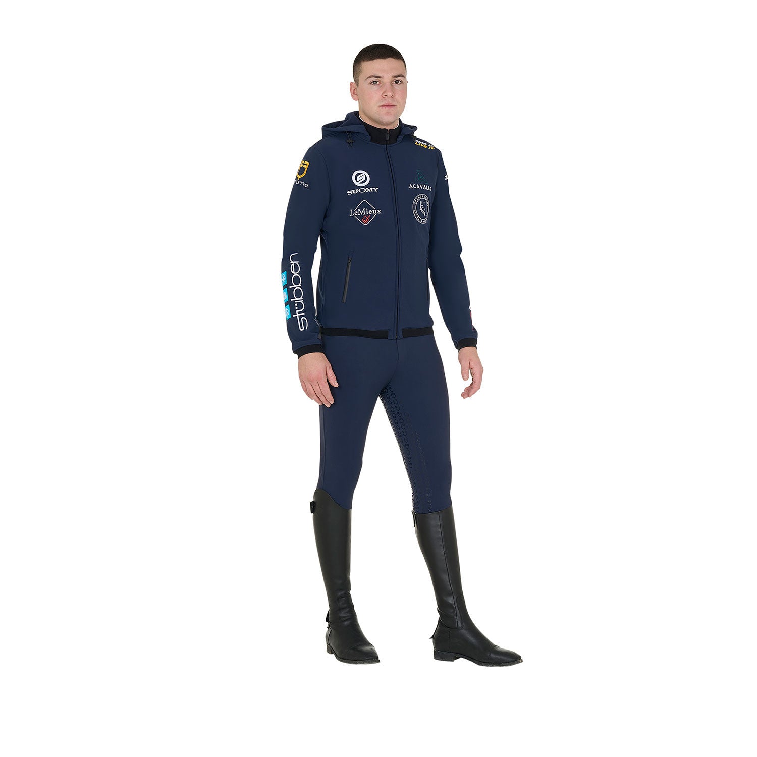 NEW STYLE MEN'S MULTILOGO SOFTSHELL