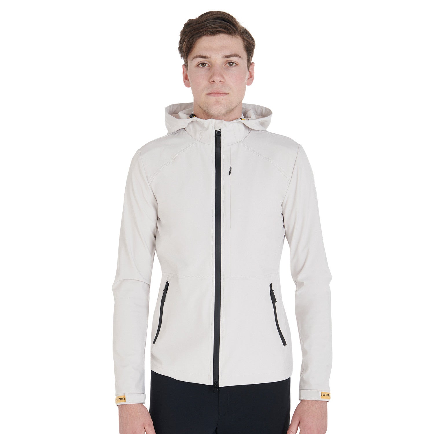 Equestro Men's jacket in breathable technical fabric