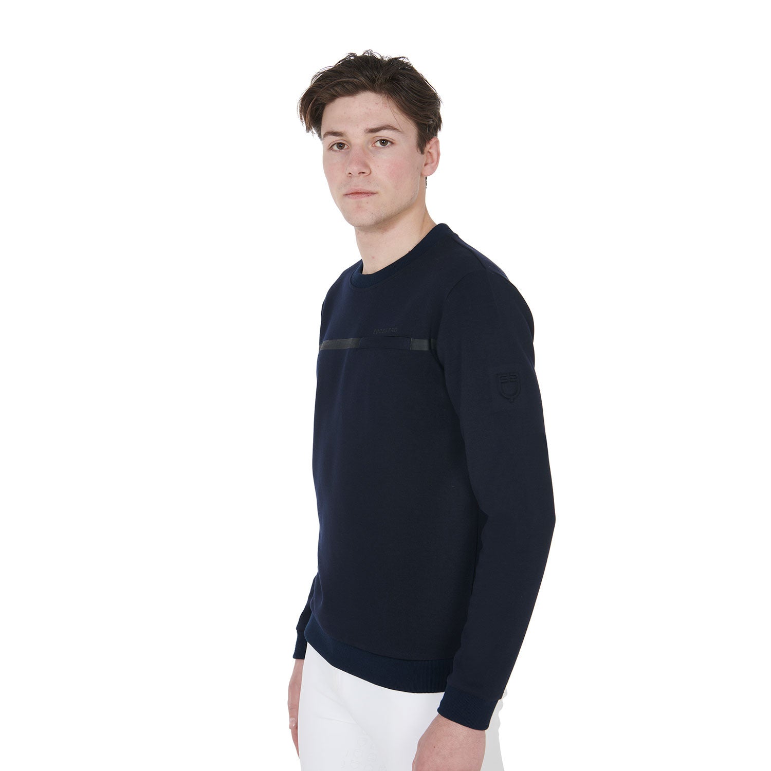 Men's interlock crewneck sweatshirt