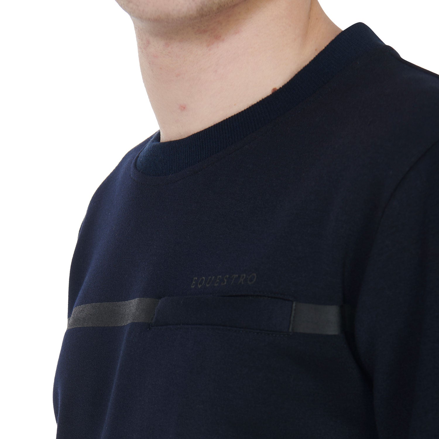 Men's interlock crewneck sweatshirt