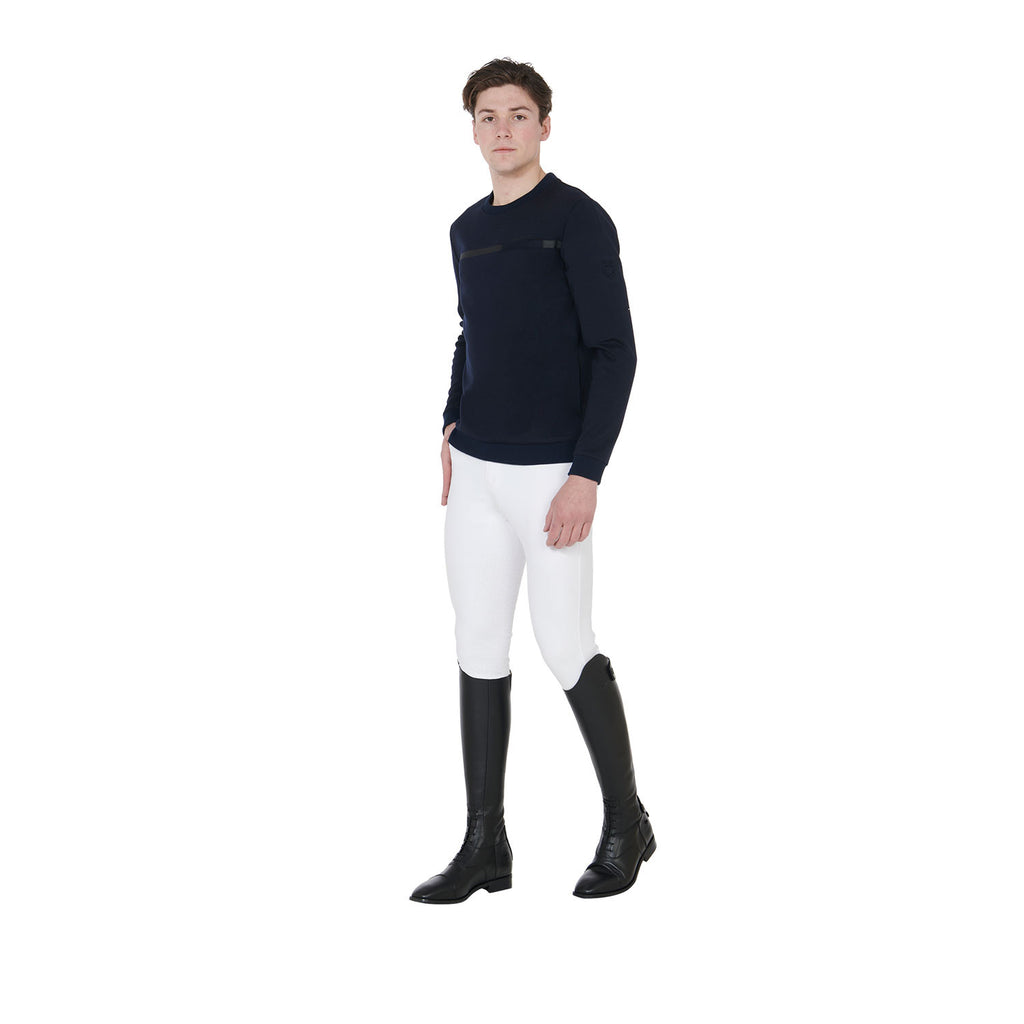 Men's interlock crewneck sweatshirt
