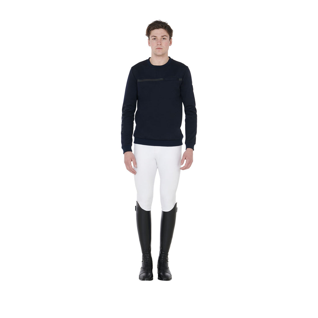 Men's interlock crewneck sweatshirt