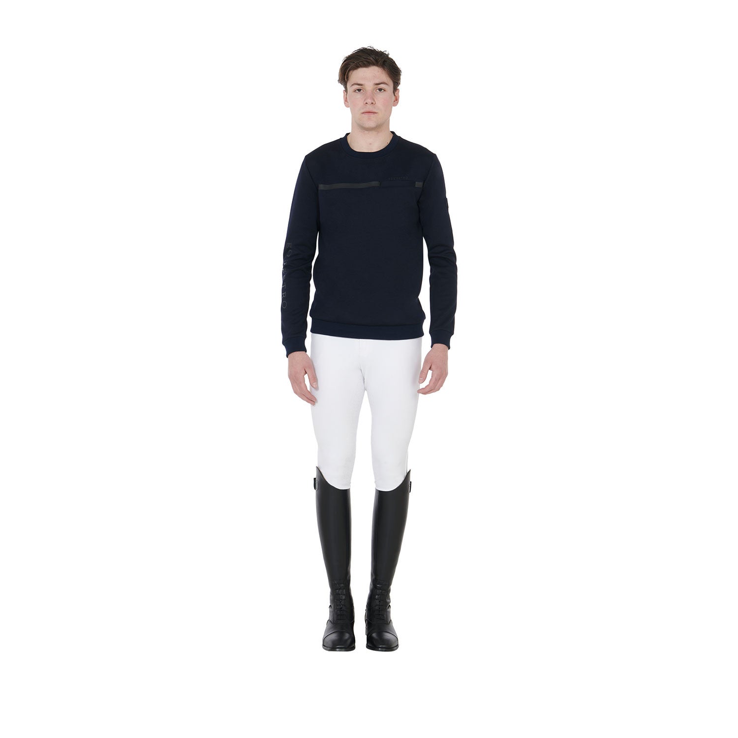 Men's interlock crewneck sweatshirt