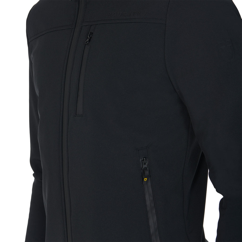Men's jacket in technical fabric with pull-out hood