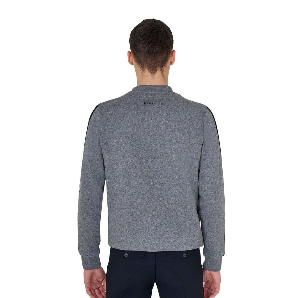 Men's cotton sweatshirt with logo