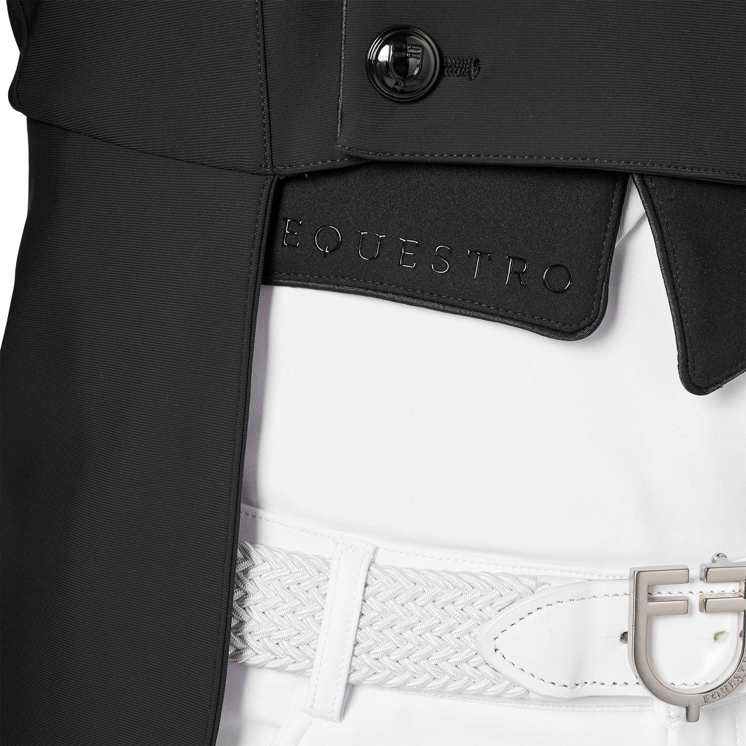 Men's competition dressage tailcoat in technical fabric