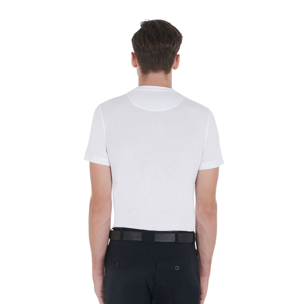 Men's slim fit t-shirt with contrasting print