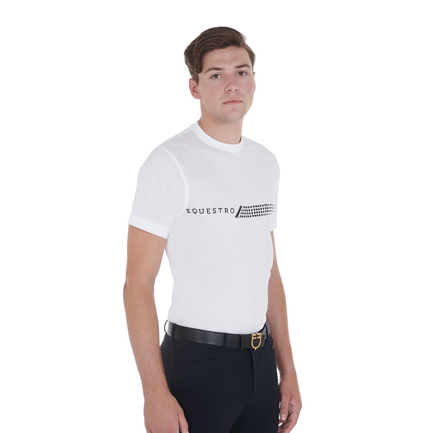 Men's slim fit t-shirt with contrasting print
