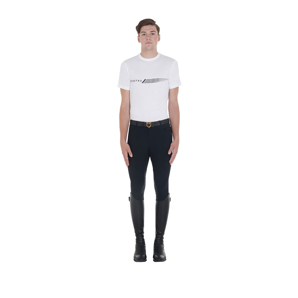 Men's slim fit t-shirt with contrasting print