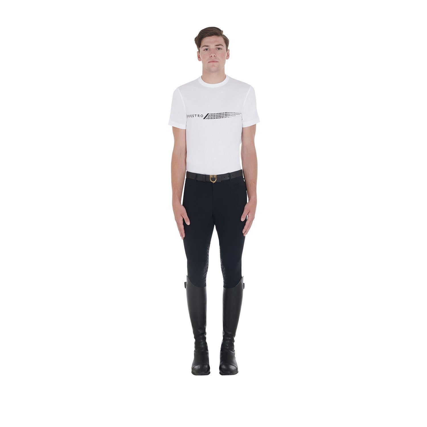 Men's slim fit t-shirt with contrasting print